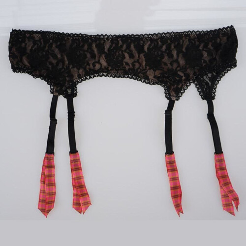julia fox garter belt Women's High-waist Crotchless Garter Panty Lace Mesh Lingerie 6 Straps  Suspender Lace Sexy Garter Belt Sets - Price history & Review | AliExpress  Seller - LELE Bag Store