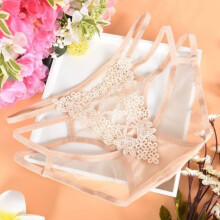 Sexy Embroidery See-through Panties Briefs Knickers Bikini Underwear KH