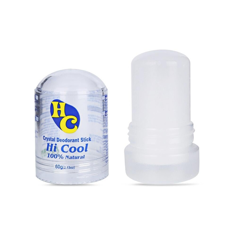 60g Natural Food-grade Crystal Deodorant Alum Stick Body Odor Remover Antiperspirant for Men and Women