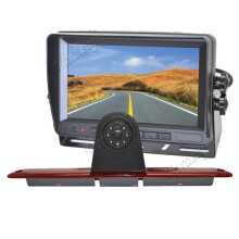 Brake Light Reverse Backup Camera + 7 Inch Self Standing Monitor for Mercedes Sprinter (Can See Rear Bumper)