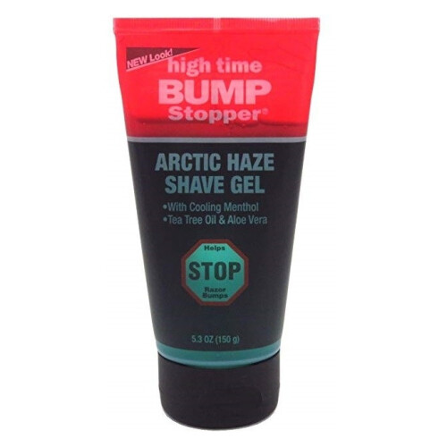 High Time Bump Stopper Gel da Barba con Aloe e Olio di Tea Tree 5,3oz