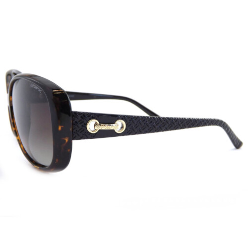 Polaroid (Brown/ Black 581) POLAROID Women's Polarized Sunglasses P8430 1