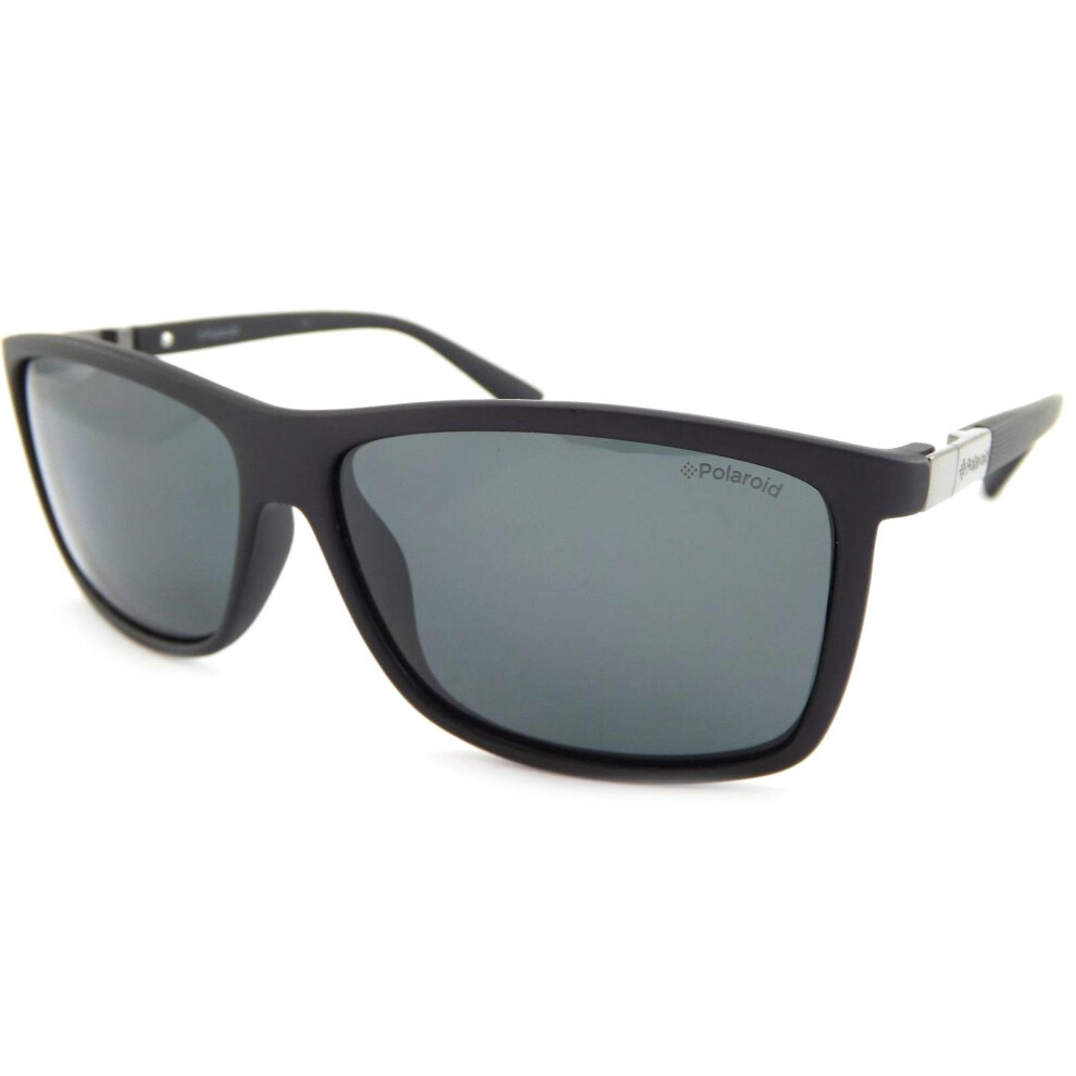 (Matte Black KIH) POLAROID Men's Polarized Sunglasses P8346