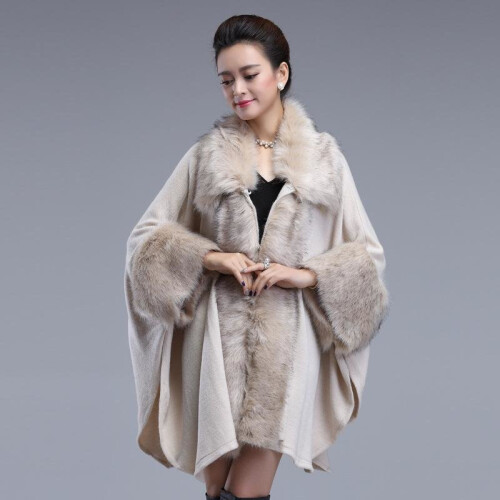 Plus size rabbit fur coat on sale