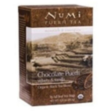 Numi Tea, Organic Pu-Erh Tea, Chocolate Pu-Erh, 16 Non-GMO Tea Bags, 1,24 oz (35,2 g)