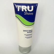 Tru Shave Daily Face Scrub - Deep cleansing facial wash, 100 ml