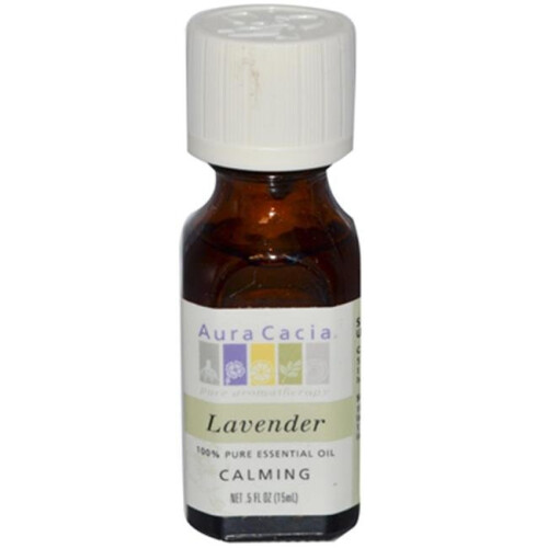 Aura Cacia, Πουρές Βιολογική Οσμή, Λαβάνδη, 0.5 fl oz (15 ml)