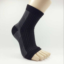 2017 New Arrival Foot Compression Sleeve Anti Fatigue Angel Circulation Ankle Swelling Relief