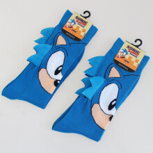 Hot game Sonic the Hedgehog General Socks Sonic Knee-High Warm Stitching pattern Antiskid Invisible Casual Socks