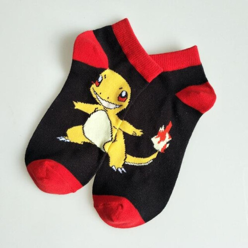Pokemon Monster Socks Pikachu Charmander Antiskid 2