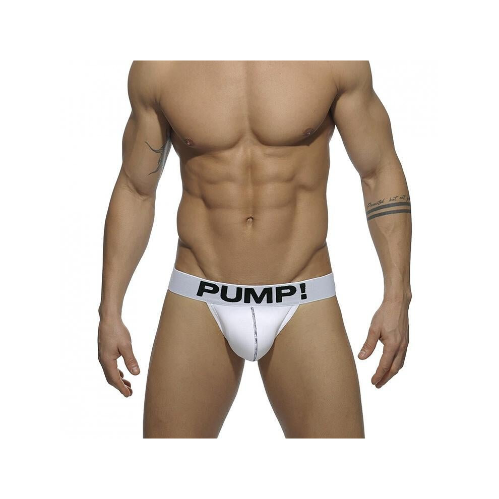 PUMP! Brand Mens Underwear Jock Straps Sexy Cotton Men Jockstraps Gay Penis Pouch Thong G Strings Backless Buttocks