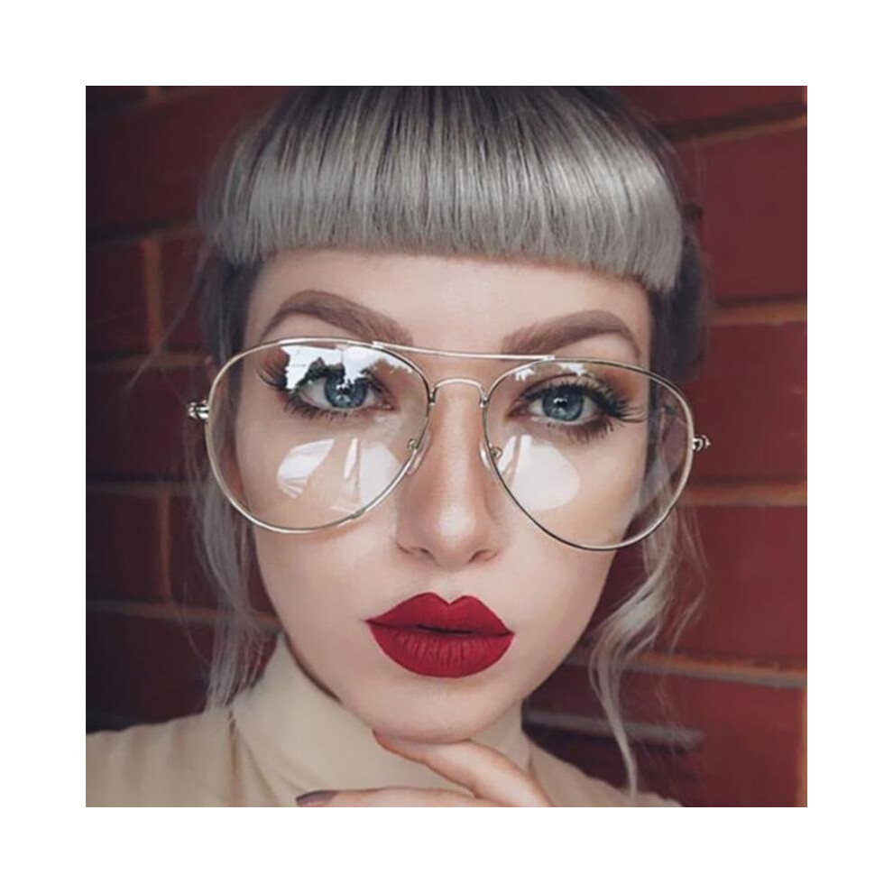 Clear Lens Women Eyeglasses Spectacle Frame Optical Glasses Frame Male Lunette Oculos Vintage Eyewear Frame Myopia Sunglasses-image-OPC-P52PN5M-NEW