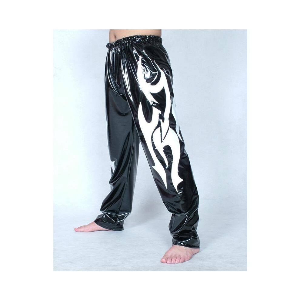 Lycra Spandex Pvc Wrestling Singlet Tights/Pants Costume Mem