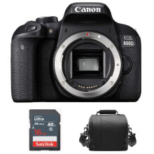 CANON EOS 800D Body + Bag + 16gb SD card