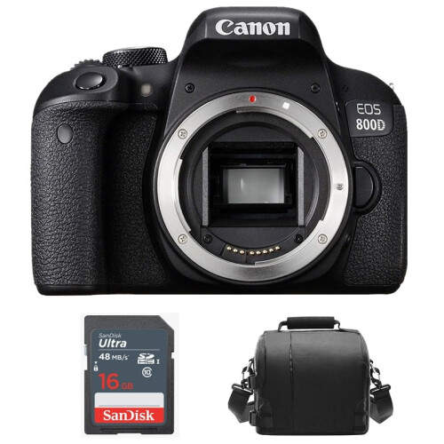 Canon CANON EOS 800D Body + Bag + 16gb SD card