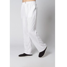 Sale White Spring Chinese Men's Linen Kung Fu Trousers Size S M L XL XXL XXXL 2350-8