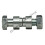 Parnells 100mm Gate pyörän hihnapyörän pyörä Pyöreä ura Kaksoislaakeri 4" 6