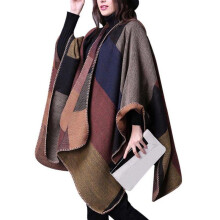 Autumn Womens Sweater Christmas Sweater pull femme hiver National Wind Cloak Thick Ladies Sweaters Cardigan Long Sweater