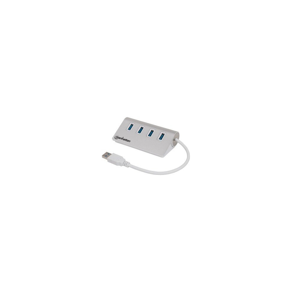 Manhattan 163767 Usb Hub Usb External 4 Total Usb Ports 4 Usb 3.0 Ports Mac 163767 766623163767