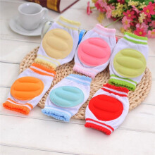 2pcs/Pair Baby Kneepad Cozy Cotton Breathable Sponge Children Knee Pads Doll Learn To Walk Infant Knee Protector Random Color