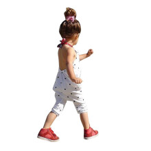 Kids girls romper Toddler Kids Baby Girls Dot Straps Rompers Jumpsuits Piece Pants Clothing girls clothes drop shipping
