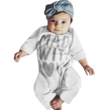 2017 New Fashion Baby Romper Clothing Body Suit Newborn Long Sleeve Kids Boys Girls Letter Rompers Baby Clothes Roupa Infantil