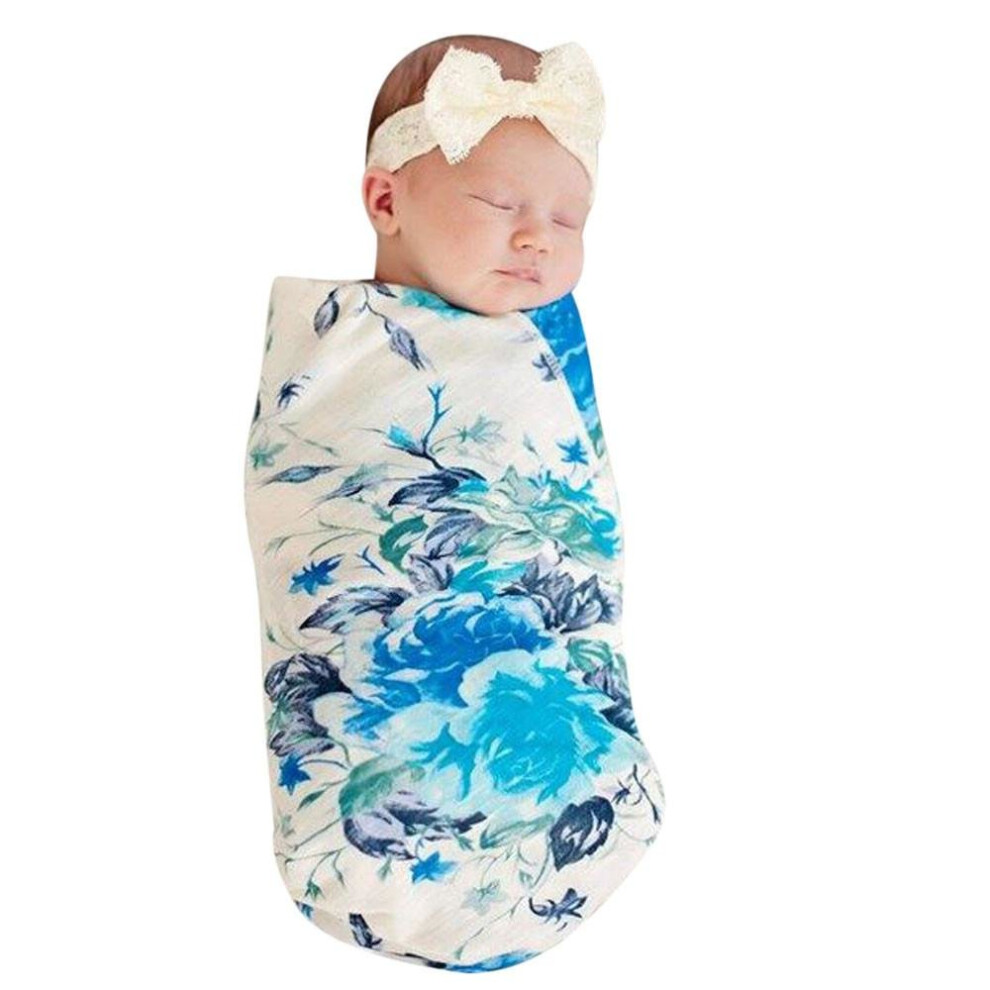 Newborn Infant Baby Swaddle Blanket Baby Sleeping Muslin Wrap Photography Props Drop Shippng Black