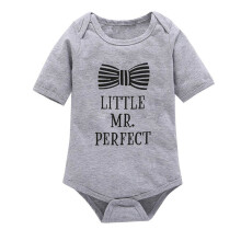 2017 New Summer Baby Clothing Baby Boys Clothes Girls Short Sleeves Letter Rompers Infant Toddler One Pieces Jumpsuit