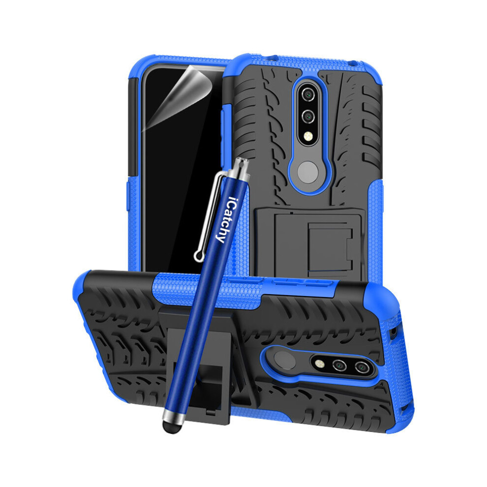 (Blue) For Nokia 4.2 Shockproof Case Cover Blue 5056298003877