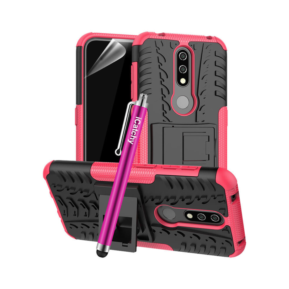 (Pink) For Nokia 4.2 Shockproof Case Cover Pink 5056298004669