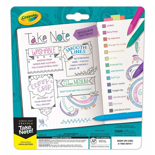 Crayola Take Note 14ct Gel Pens 1