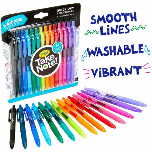 Crayola Take Note 14ct Gel Pens 2