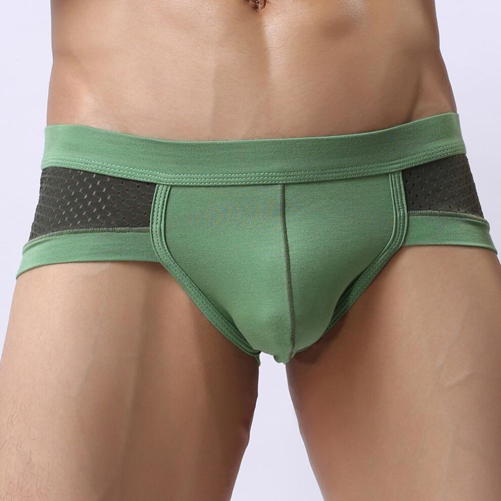 Black Mens Sexy Cotton Underwear Shorts Men Boxers Underpants Soft Briefs