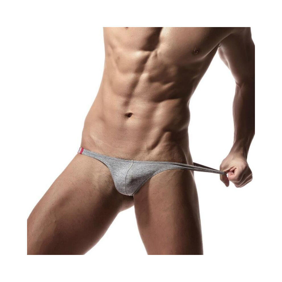 Men Sexy Thongs G-String Cotton Gay Men Underwear Men\'s Solid Low Waist Jock Straps Erotic Lingerie Male Panties Sexy Tangas