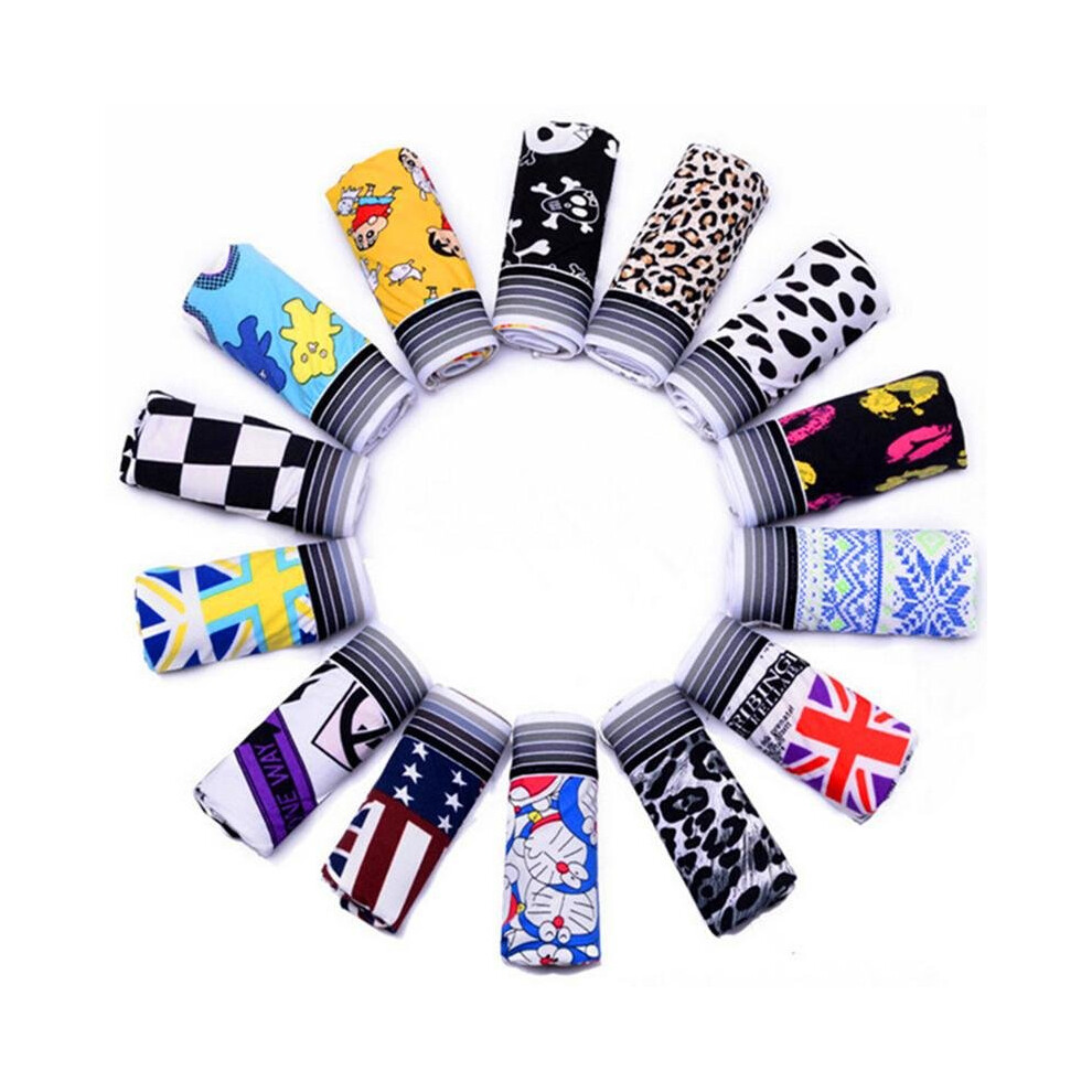 Design cotton Cartoon patterned mens underwear boxers men shorts Panties
