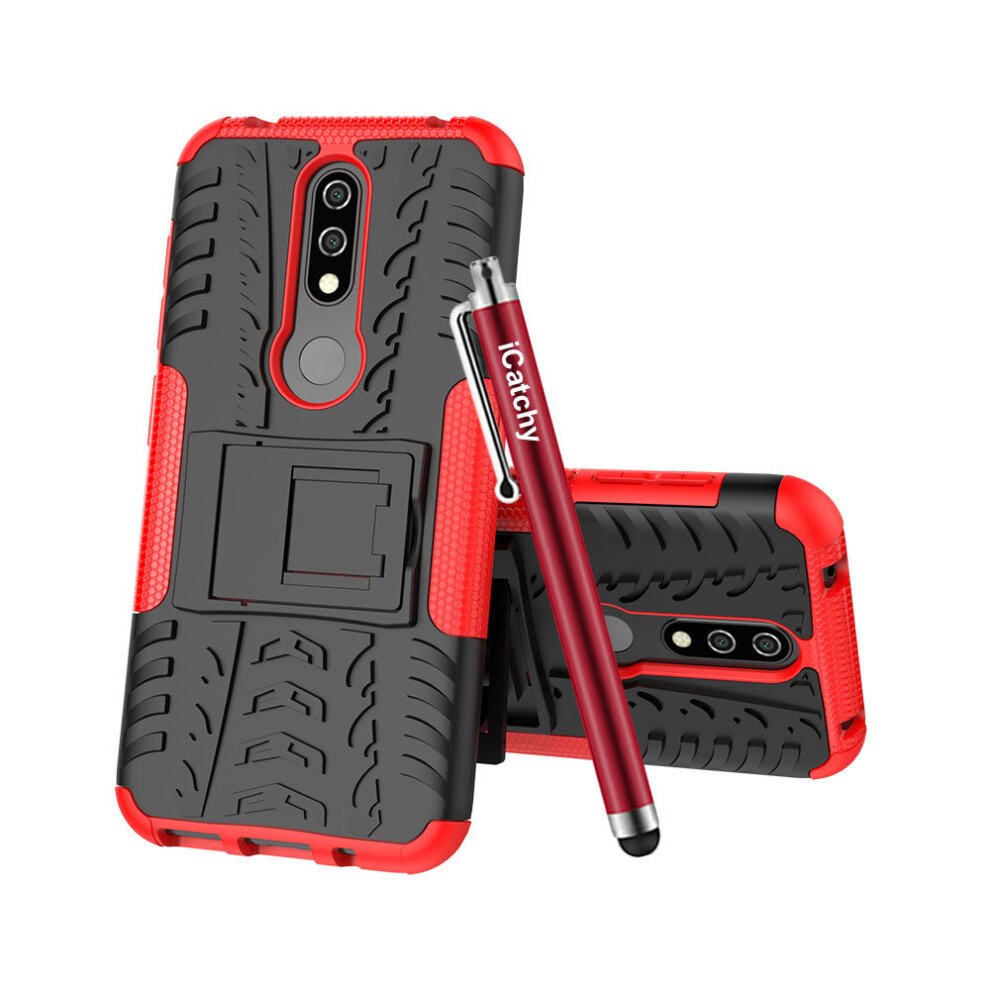 red--for-nokia-4-2-shockproof-case-cover