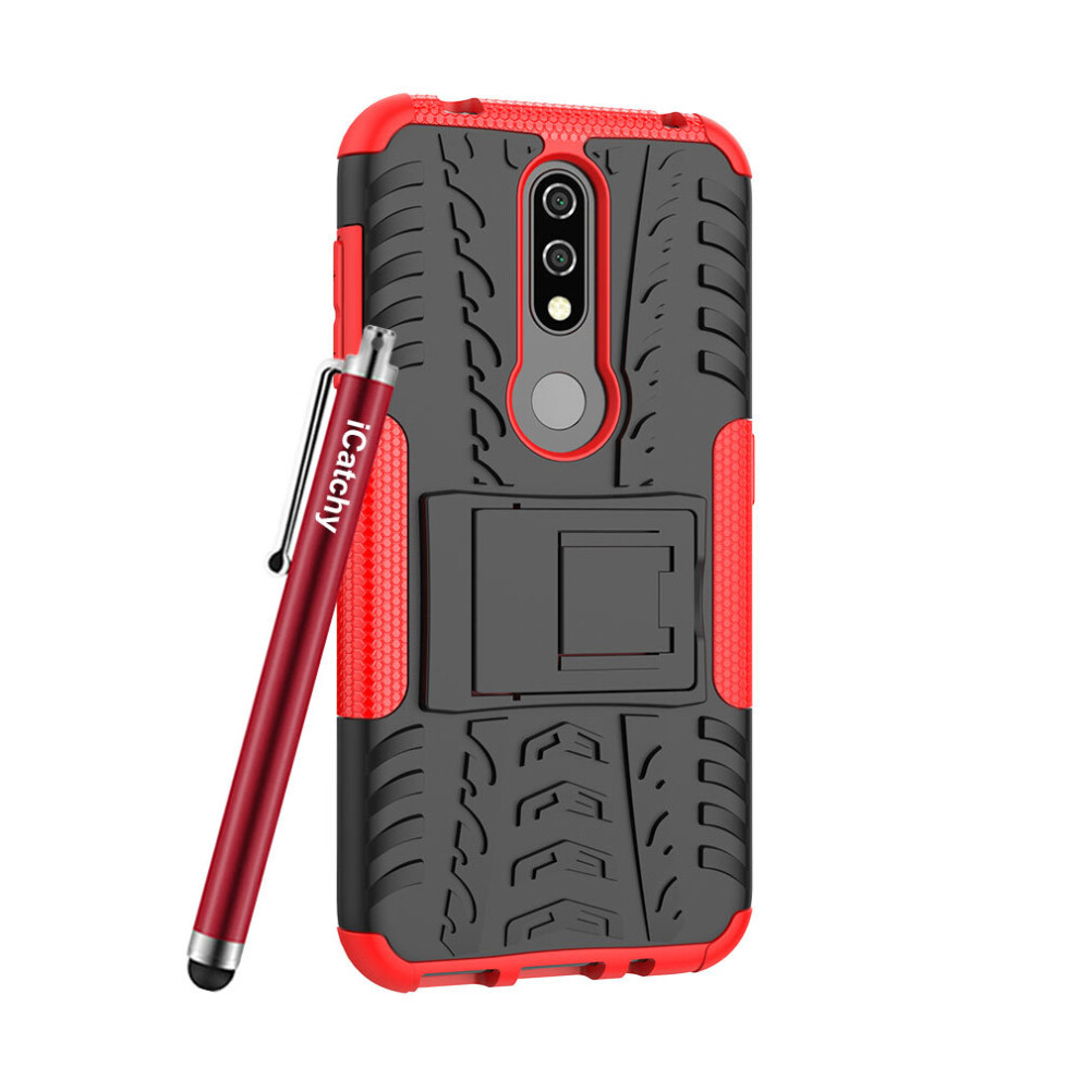 red--for-nokia-4-2-shockproof-case-cover