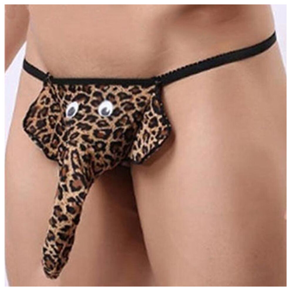 Elephant Men Thong G String Homme Sexy Penis Pouch Funny Gay Underwear Novelty Men Underwear Tanga Hombre
