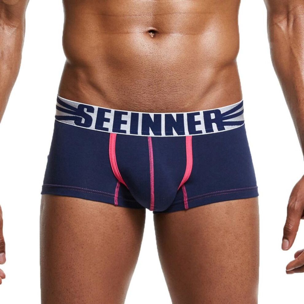 Black Mens Sexy Underwear Shorts Men Boxers Underpants Soft Briefs