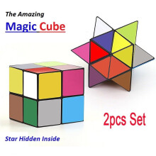 Magic Star Infinite 3D Rubic Cube Game Puzzle Twist Toy Travel Party Kids Gift