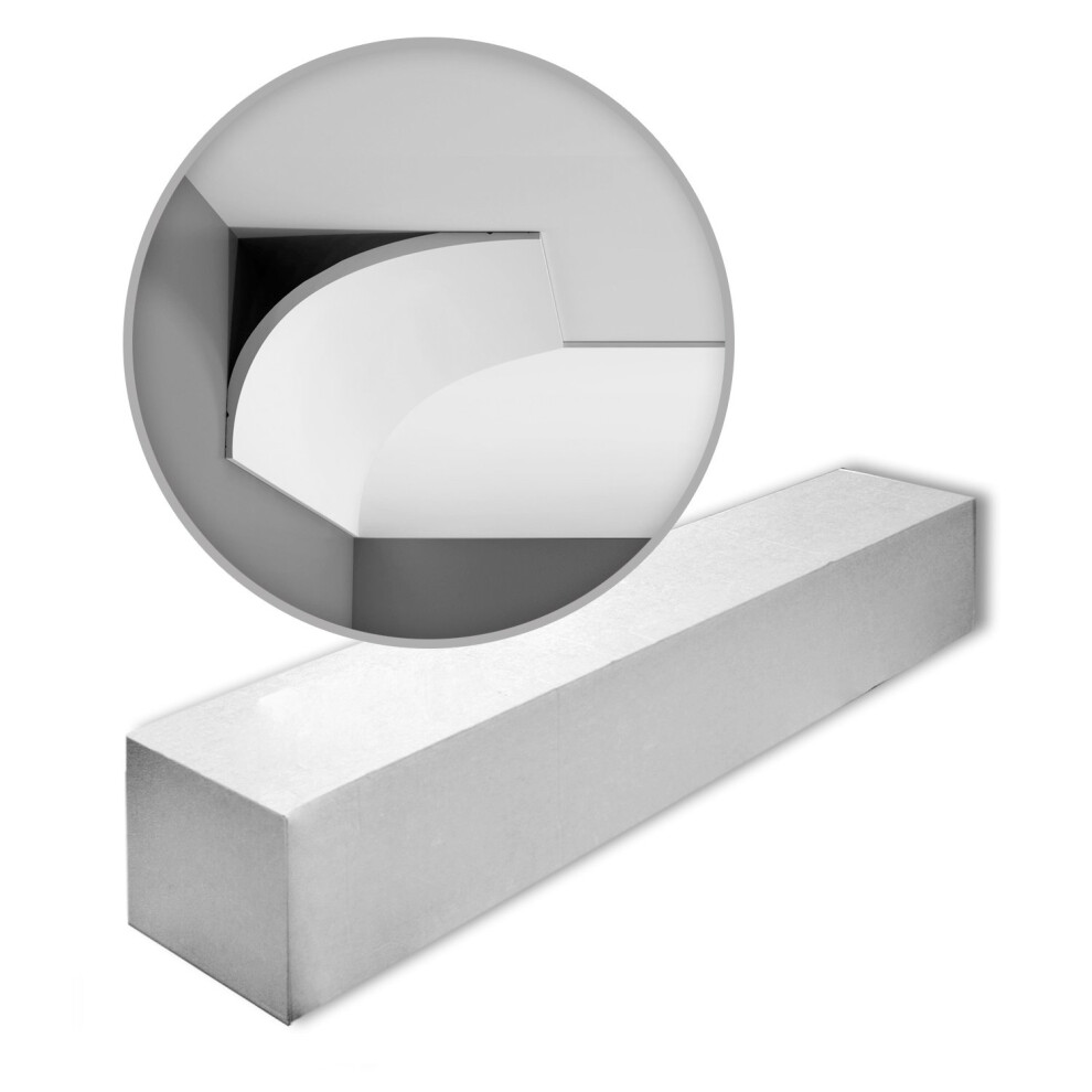 Orac Decor C990 Luxxus 1 Box 10 Pieces Cornices Mouldings | 20 M 5414433007263