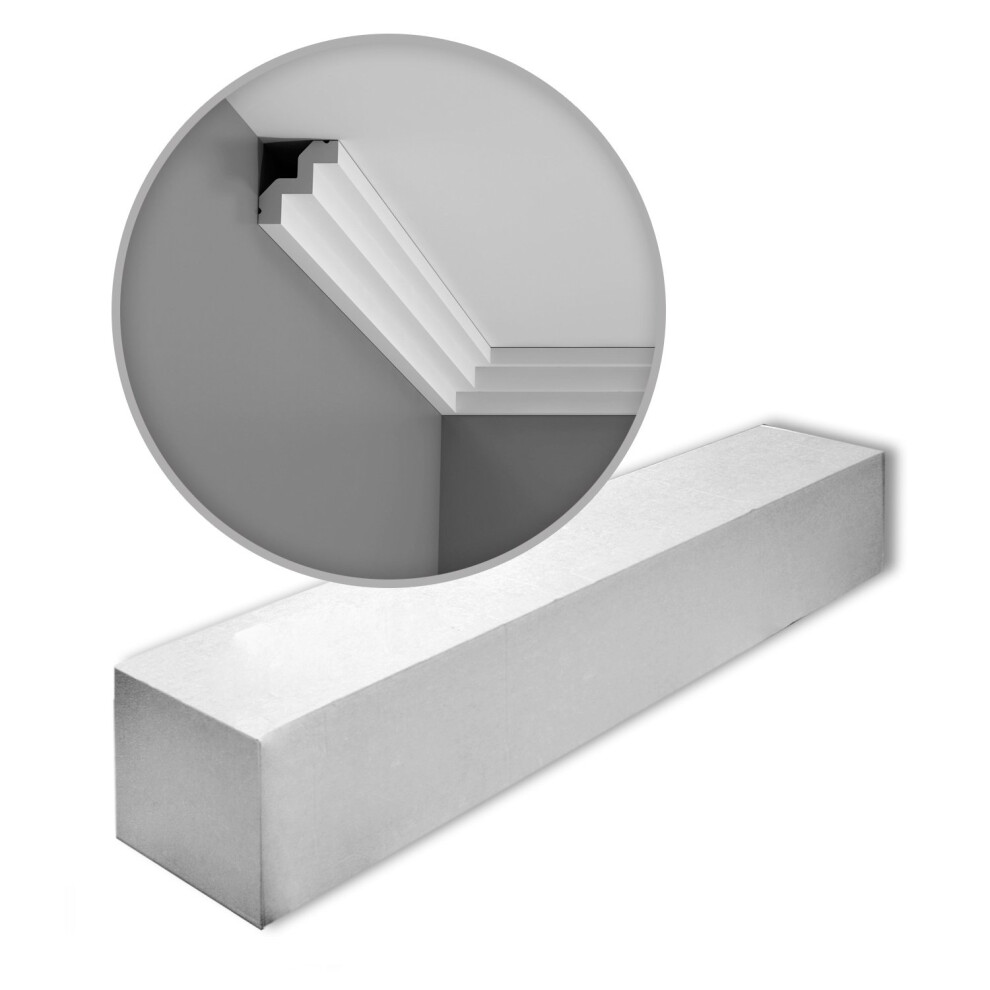 Orac Decor C602 Luxxus 1 Box 26 Pieces Cornices Mouldings | 52 M 5414433027193