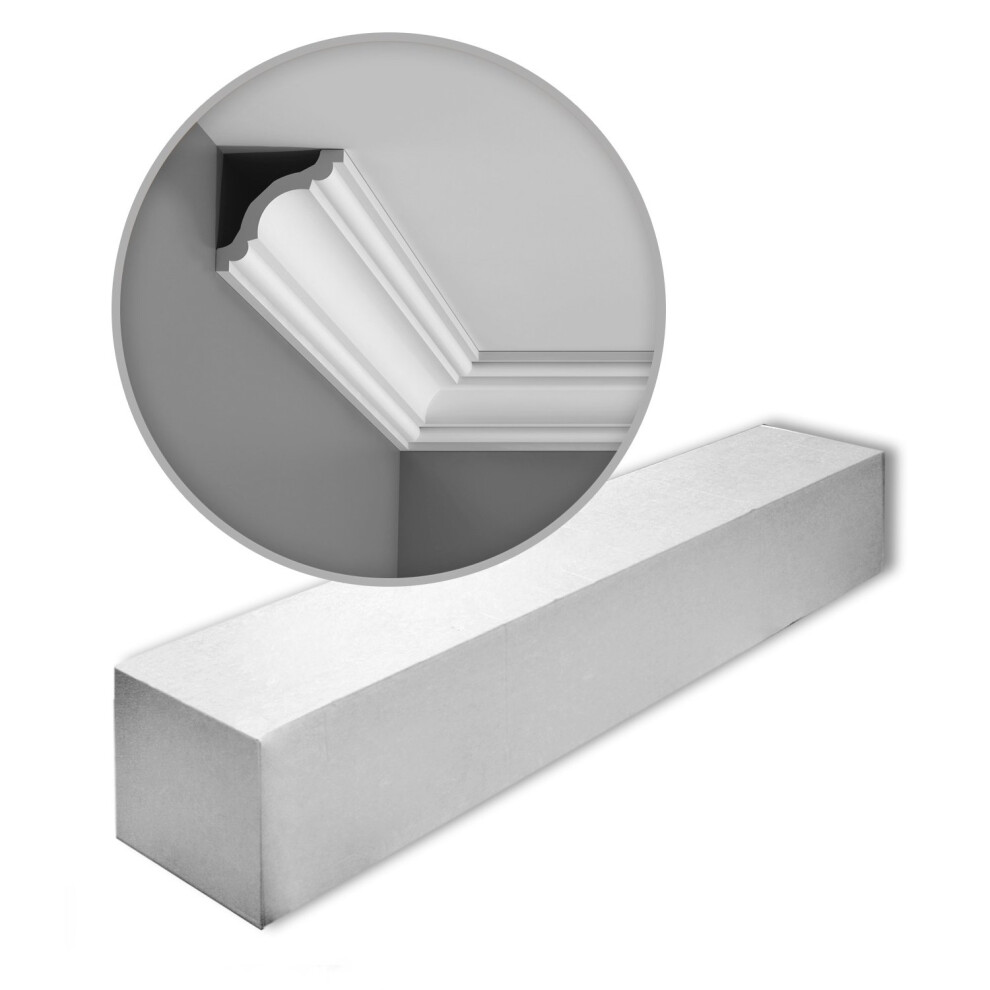 Orac Decor Cx123 Axxent 1 Box 24 Pieces Cornices Mouldings | 48 M 5414433042028