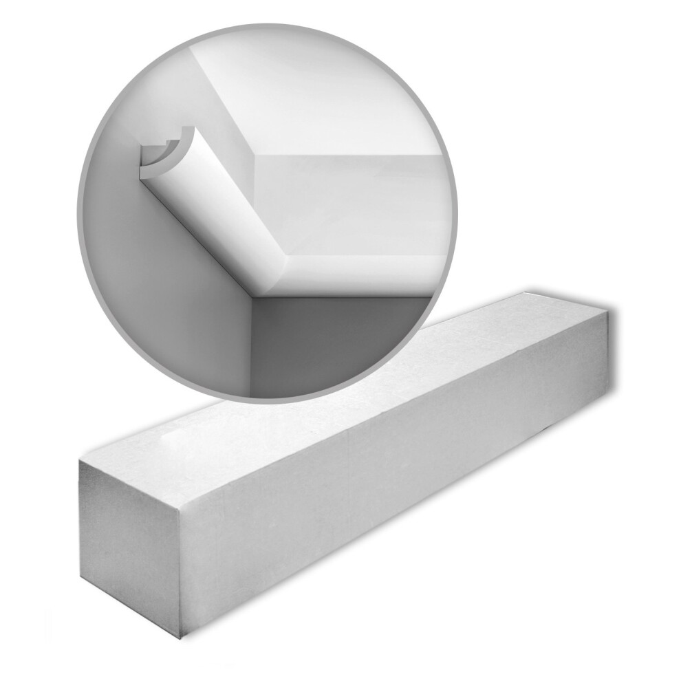 Orac Decor C362 Luxxus 1 Box 12 Pieces Cornices Mouldings | 24 M 5414433011451