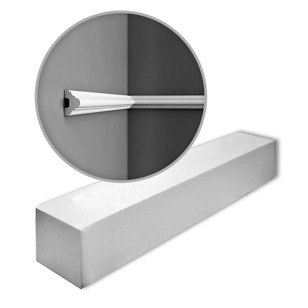 Orac Decor P4020 Luxxus 1 Box 20 Pieces Cornices Mouldings | 40 M 4250691724709