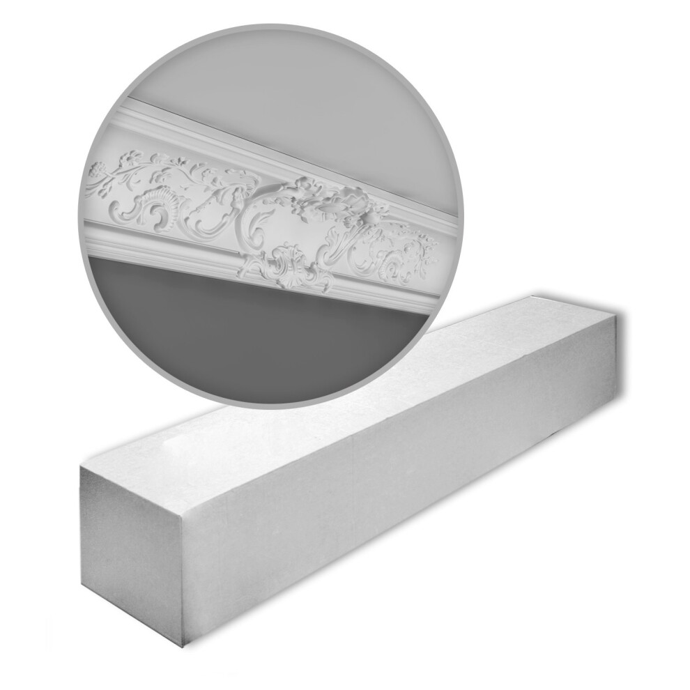 Orac Decor C338a Luxxus 1 Box 6 Pieces Cornices Mouldings | 12 M 4250691724495