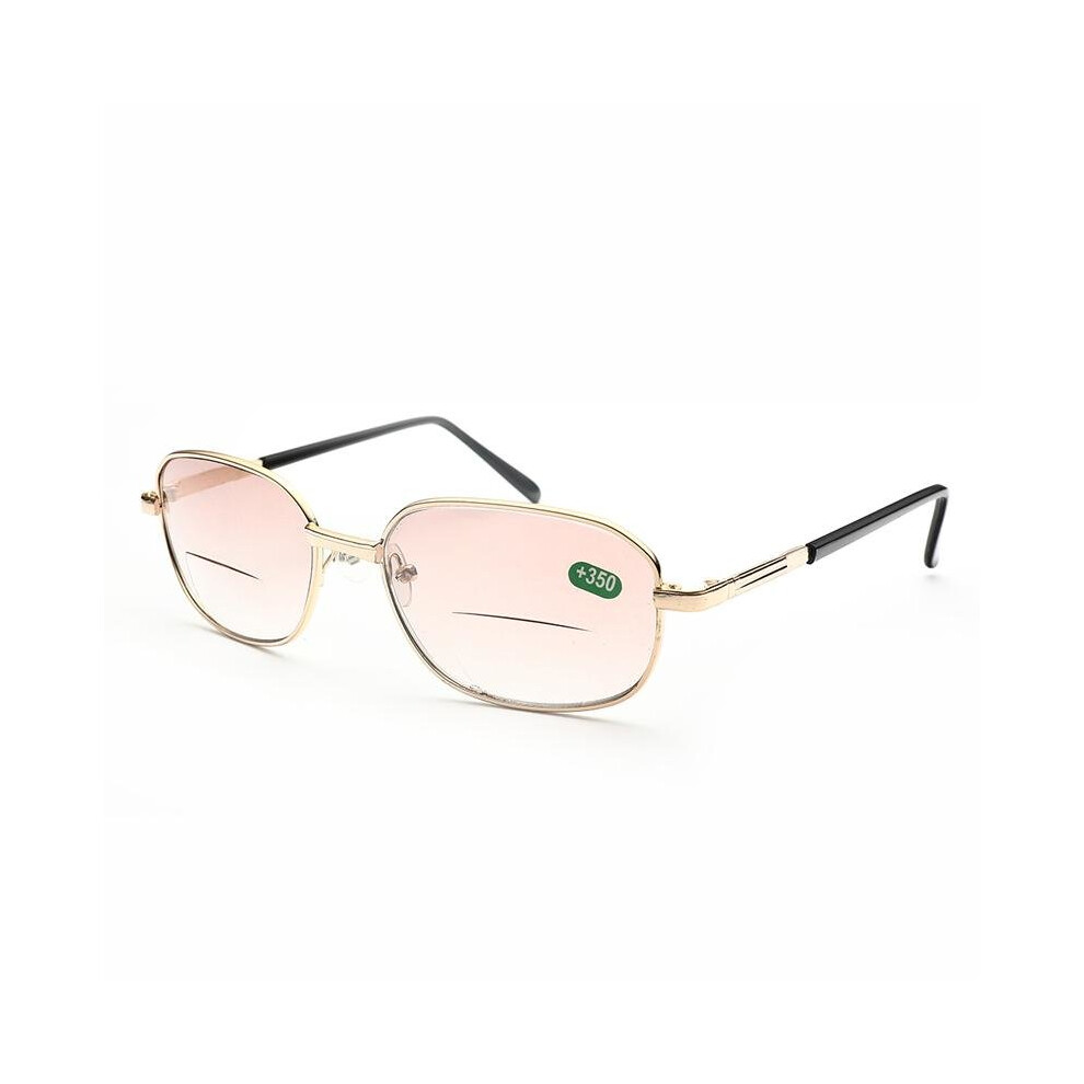 Black Metal Bifocal Reading Glasses Unisex Diopter Glasses Male Sunglasses Presbyopic Eyeglasses Spectacles Reader Eyeglass