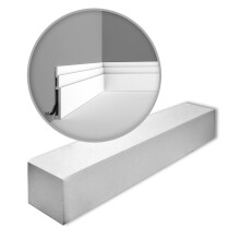 Orac Decor SX181 MODERN HIGH LINE skirting 1 Box 8 pieces | 16 m