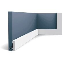 Orac Decor SX162F AXXENT SQUARE Skirting flexible baseboard moulding 2 m