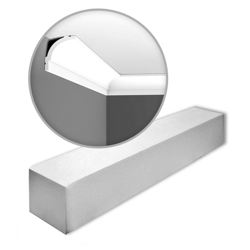 Orac Decor Cb525-Box Basixx Cornice Mouldings 1 Box 33 Pieces | 66 M 5414433018658